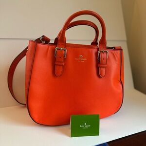 Kate Spade Vibrant Orange Satchel